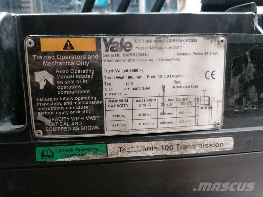 Yale GDP35VX Diesel heftrucks