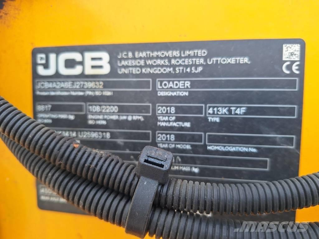 JCB 413 K Wielladers