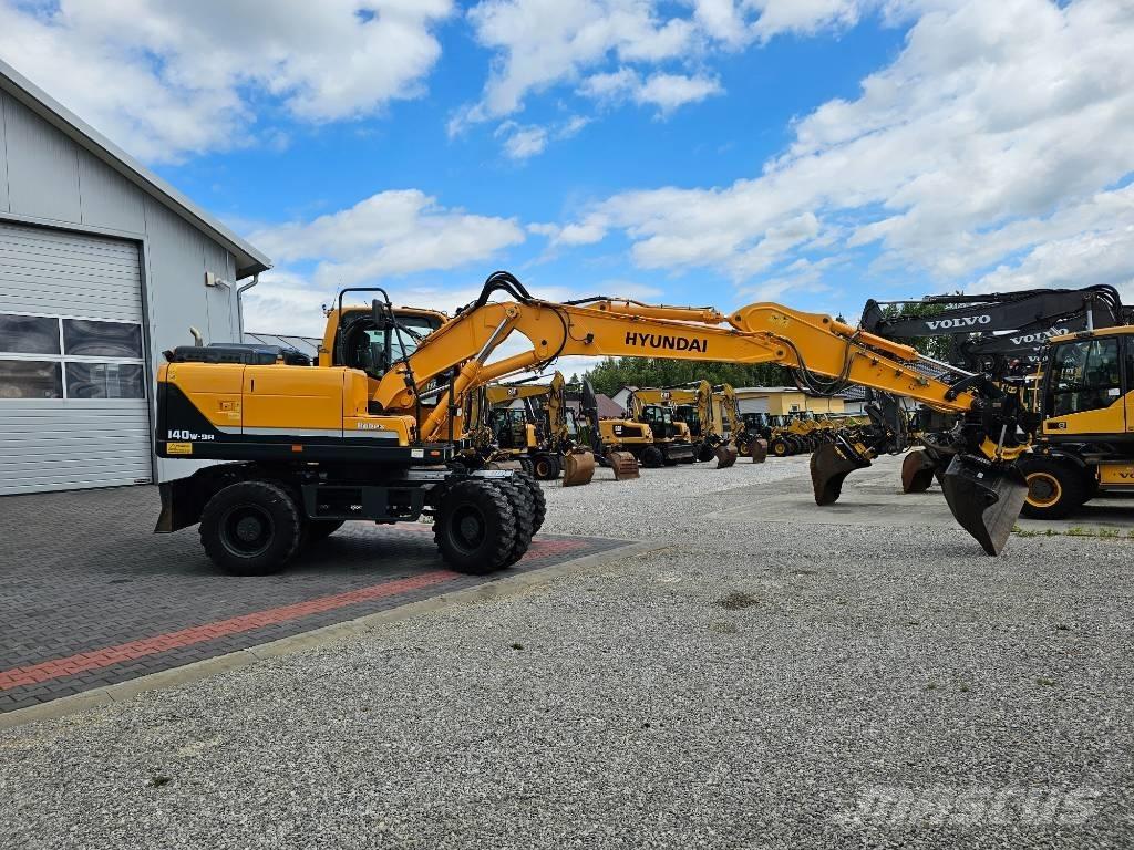 Hyundai 140 W 9 A Wielgraafmachines