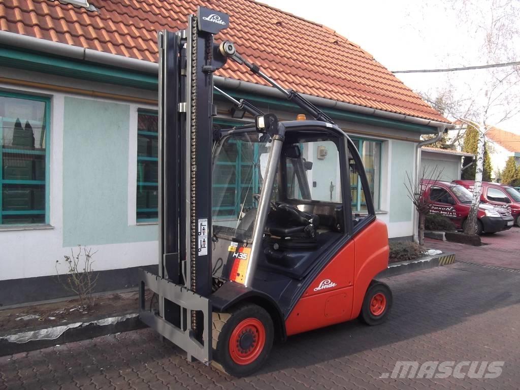 Linde H 35 D V-2917 Diesel heftrucks