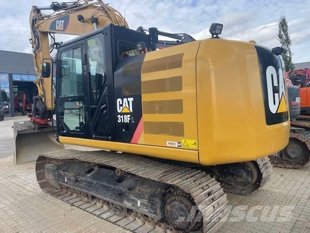 CAT 318FL Rupsgraafmachines