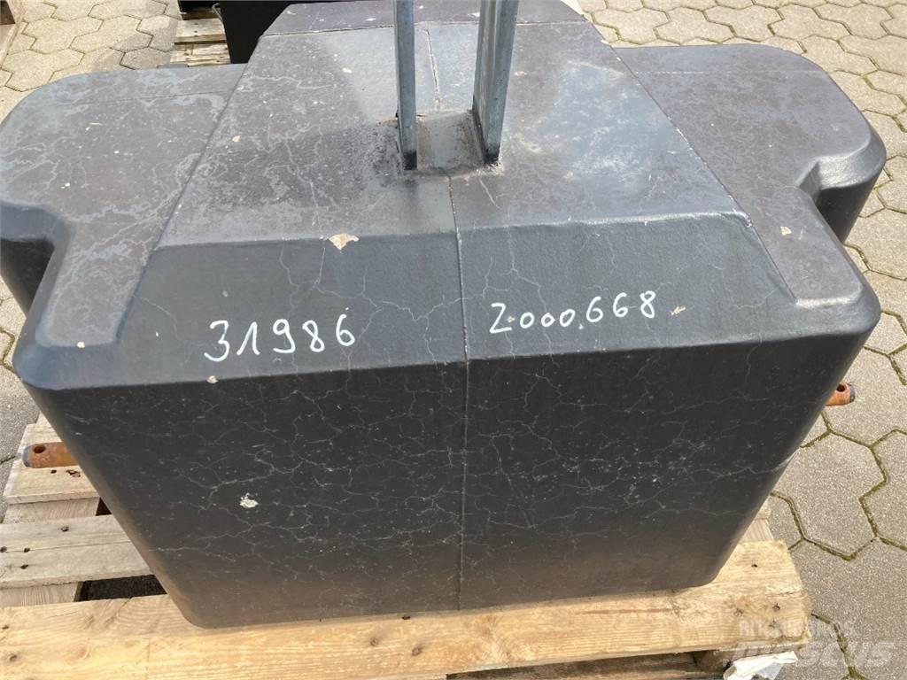  SUER 700 kg Overige accessoires voor tractoren