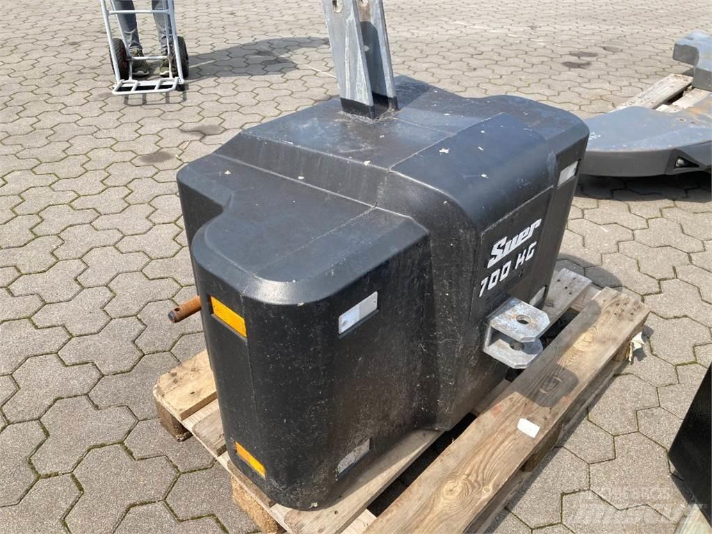  SUER 700 kg Overige accessoires voor tractoren