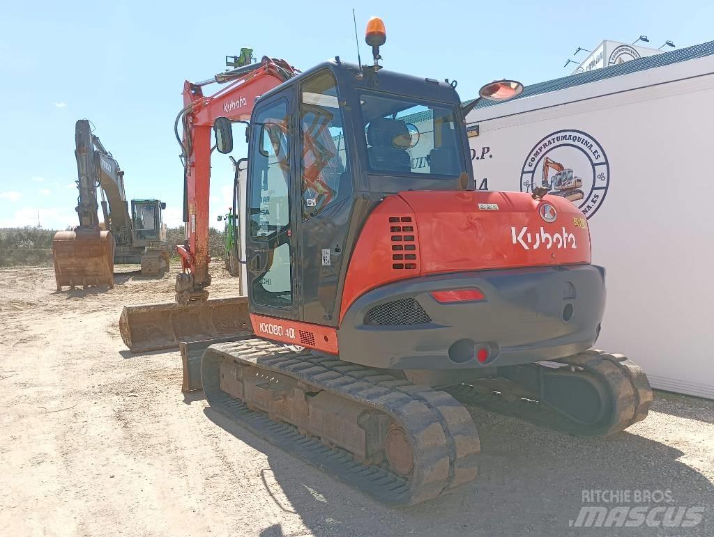 Kubota KX080-4a Bosbouw graafmachines