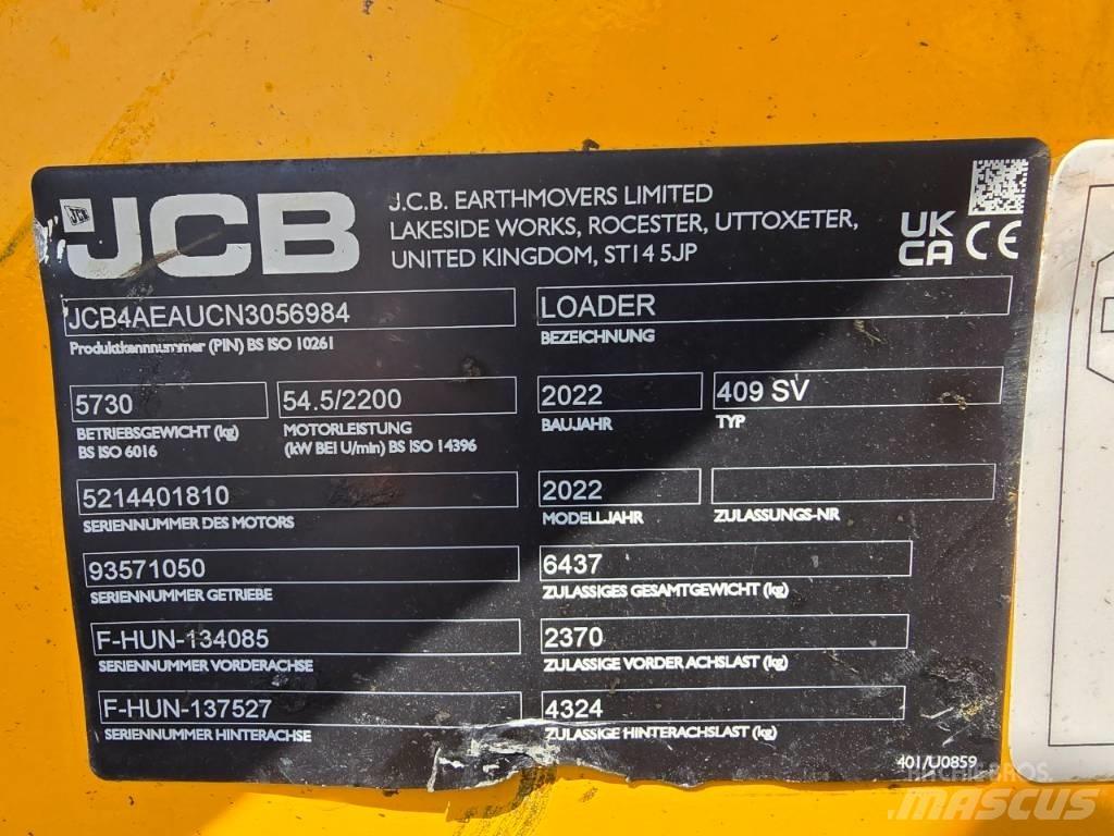 JCB 409SV Wielladers