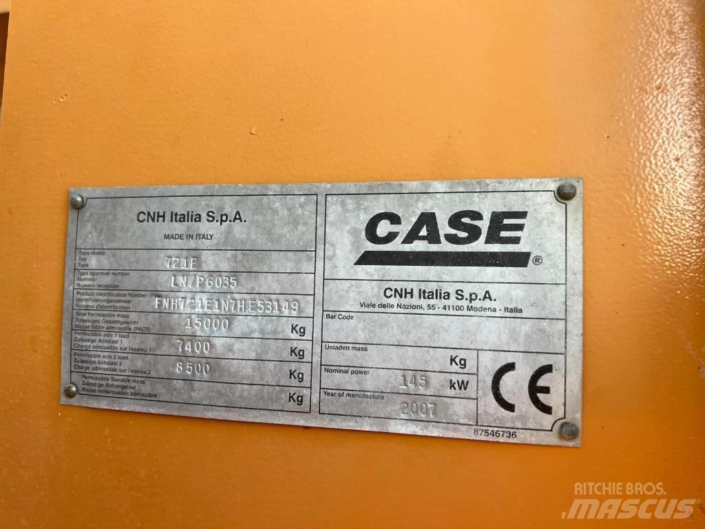 CASE 721E Wielladers