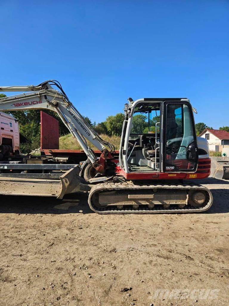 Takeuchi TB 290 Midigraafmachines 7t - 12t