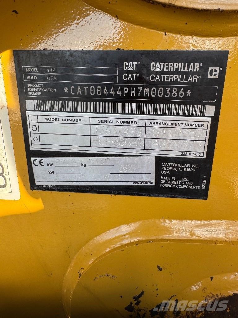 CAT 444 Graaf-laadcombinaties