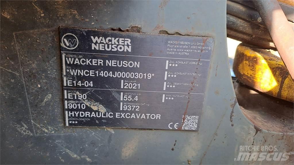 Wacker Neuson ET90 Rupsgraafmachines