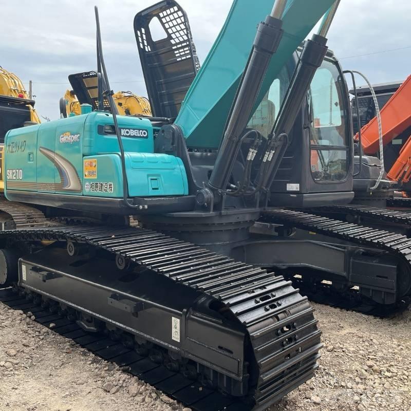 Kobelco SK 210 Rupsgraafmachines