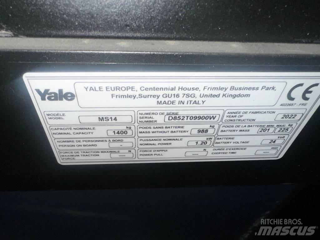 Yale MS 14 AC Meeloop stapelaar