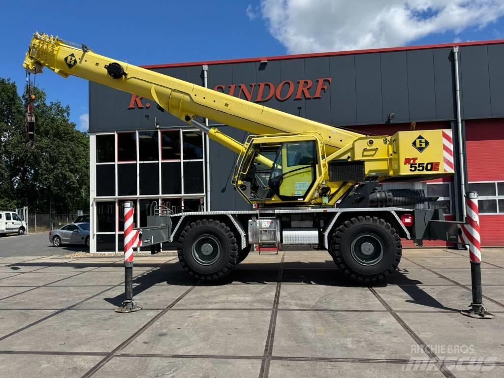 Grove RT 550 E Ruw terrein kranen