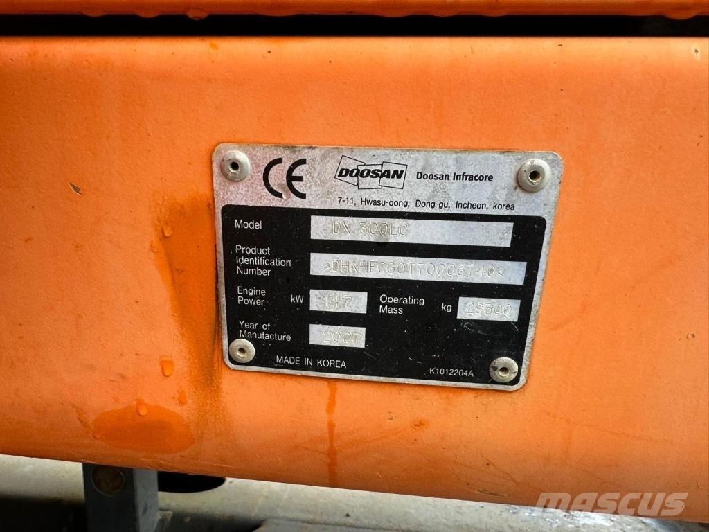 Doosan DX 140 Wielgraafmachines