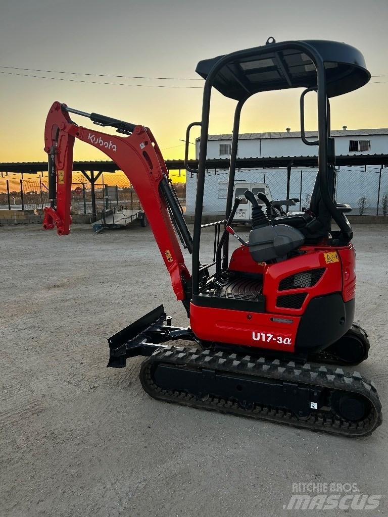 Kubota U 17-3 Minigraafmachines < 7t