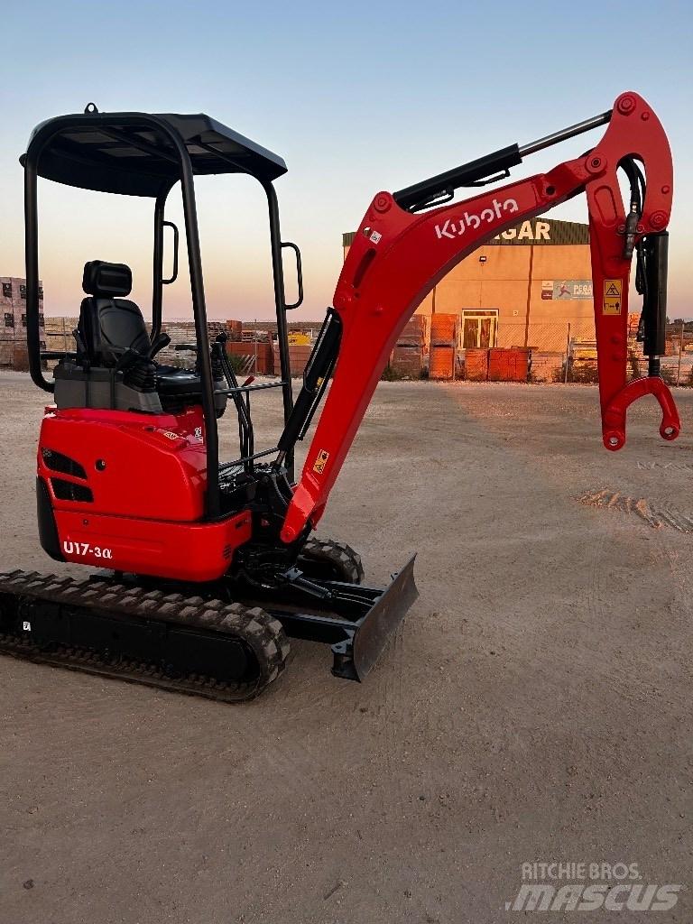 Kubota U 17-3 Minigraafmachines < 7t