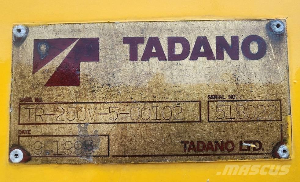 Tadano TR250M-5 Ruw terrein kranen