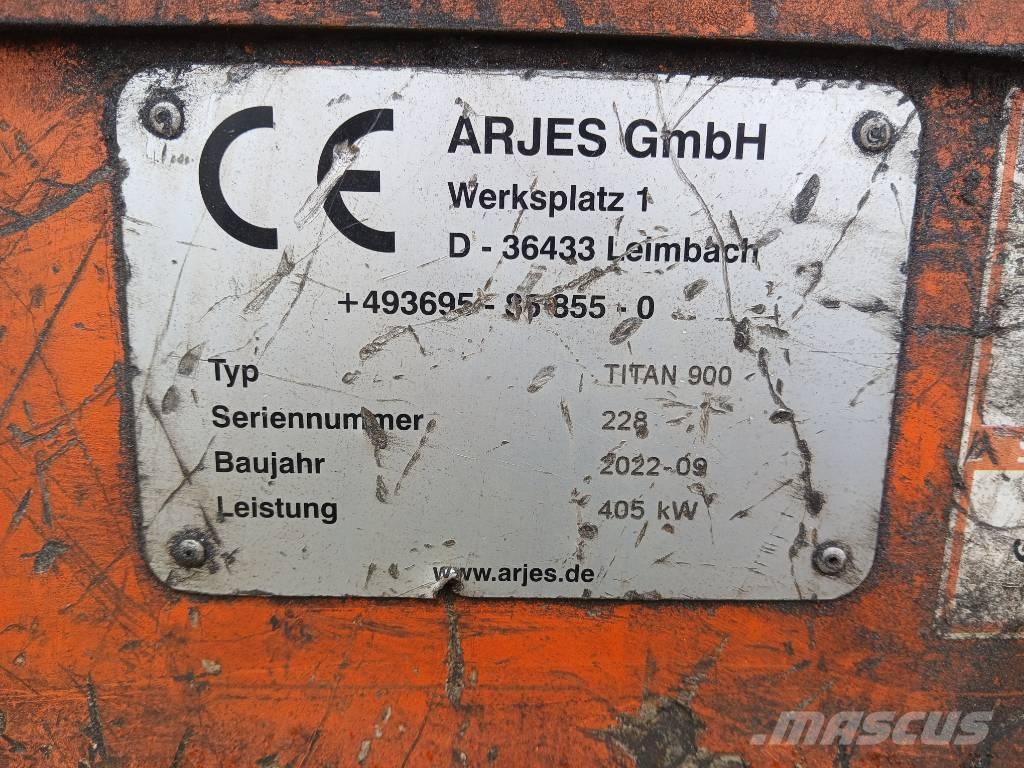 Arjes Titan 900 Shredders