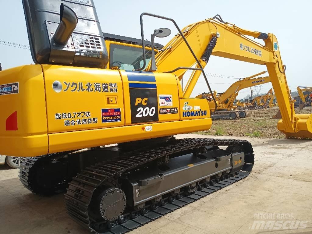 Komatsu PC 200 Rupsgraafmachines