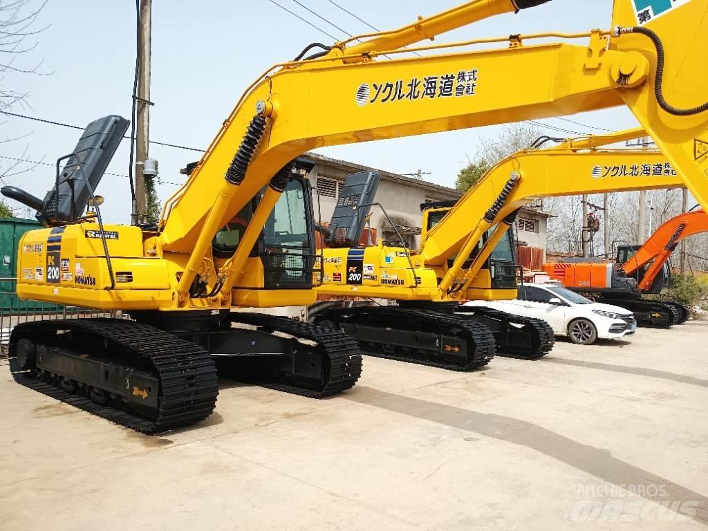 Komatsu PC 200 Rupsgraafmachines