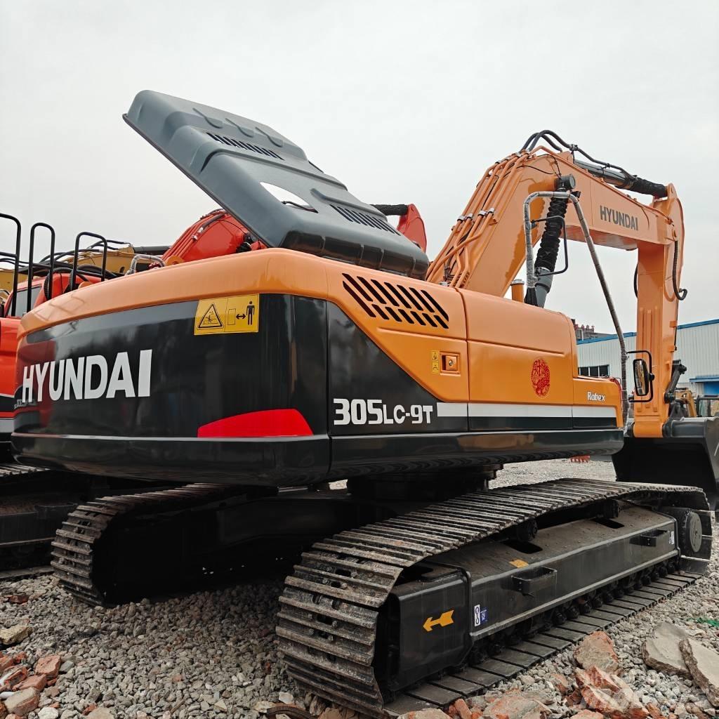 Hyundai 305-9T Rupsgraafmachines