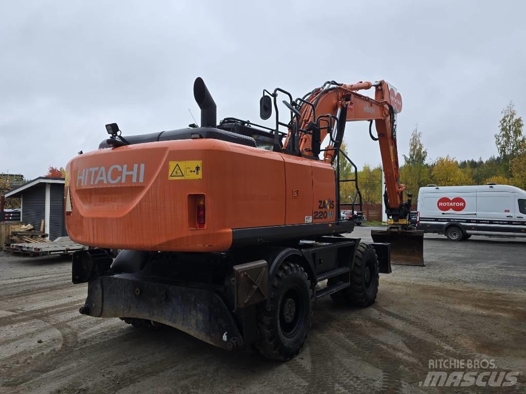 Hitachi ZX 220W-5 Wielgraafmachines