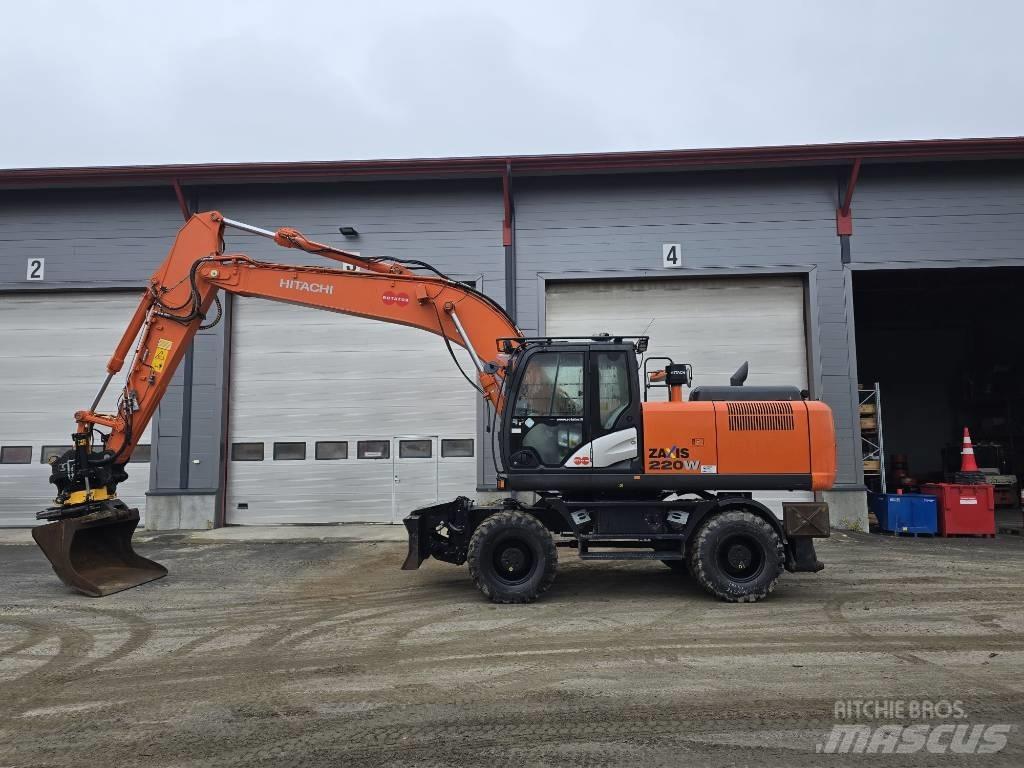 Hitachi ZX 220W-5 Wielgraafmachines