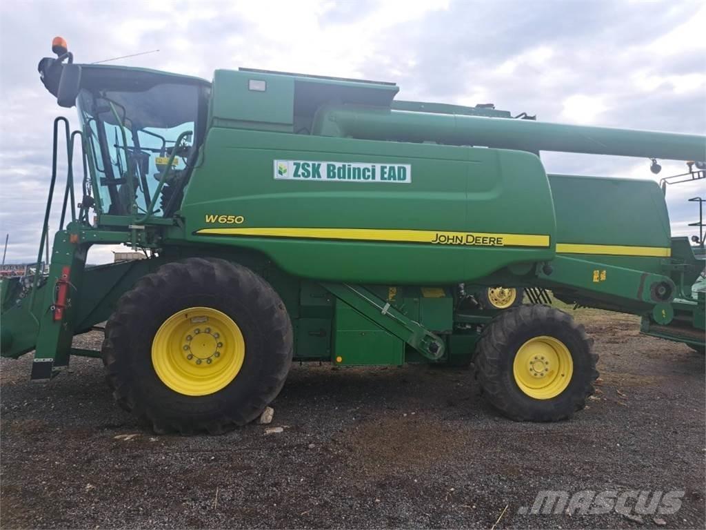John Deere W650 Maaidorsmachines