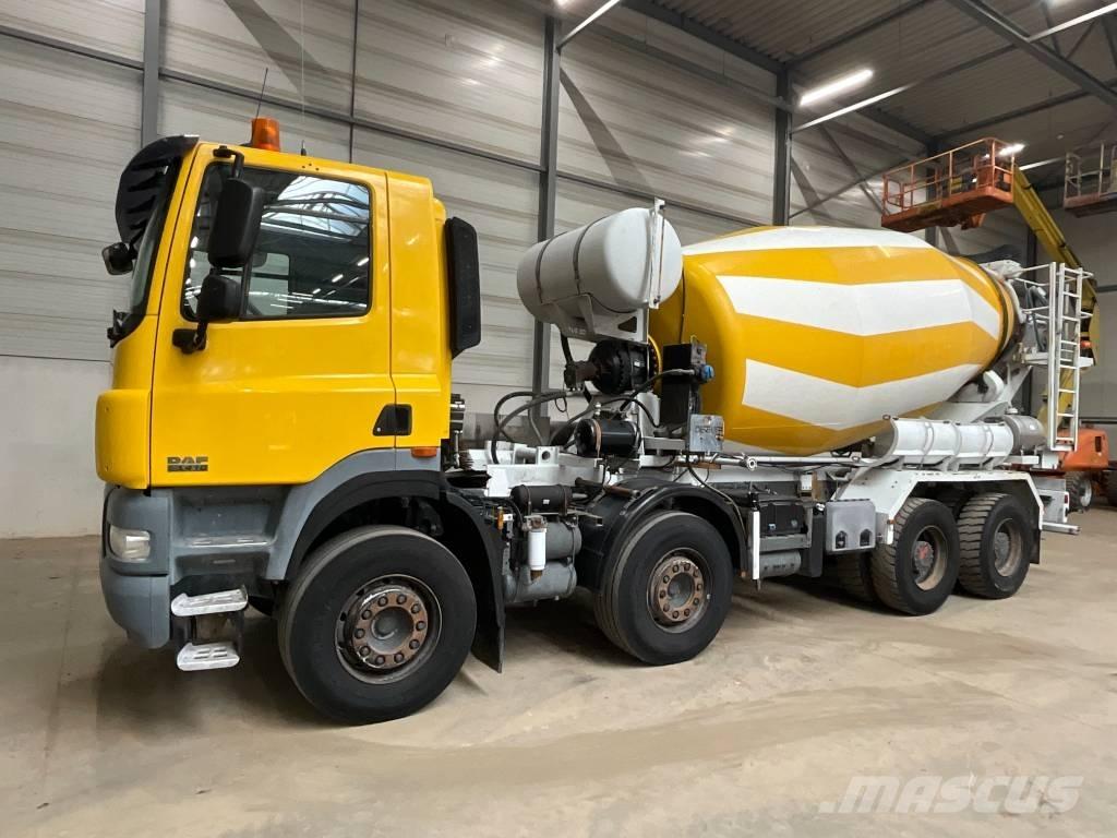 DAF CF 85.410 8X4 Betonmixers en pompen