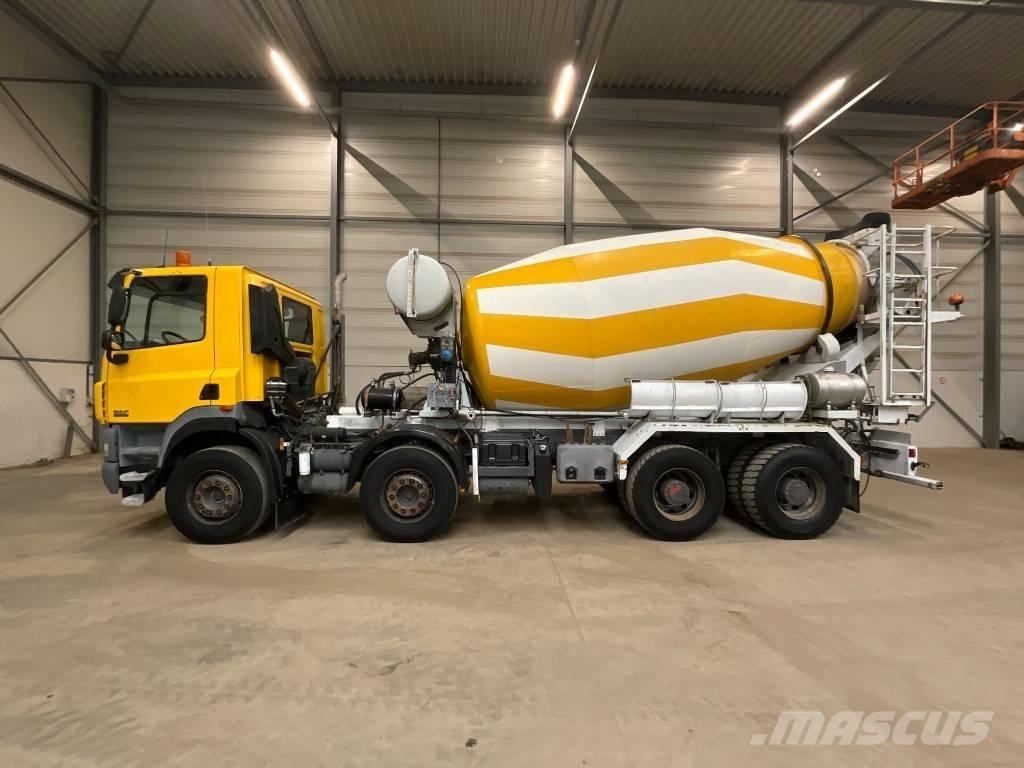 DAF CF 85.410 8X4 Betonmixers en pompen