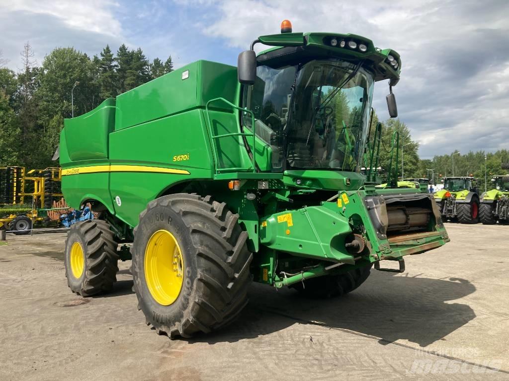 John Deere S 670 i Maaidorsmachines