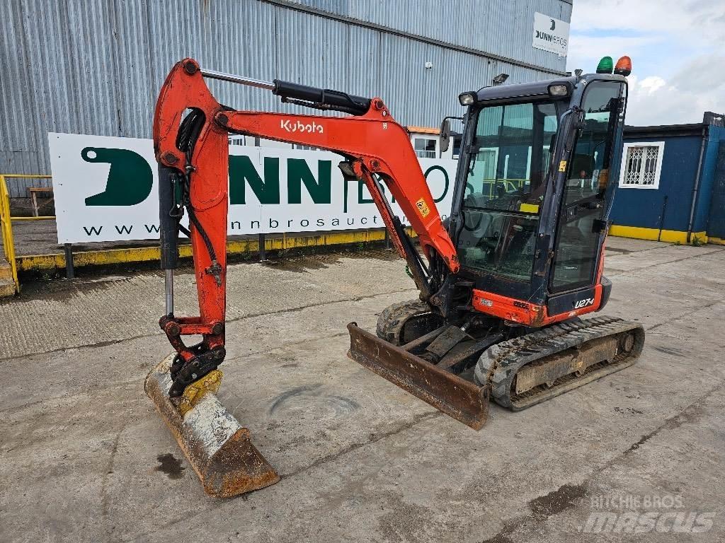 Kubota U 27-4 Minigraafmachines < 7t