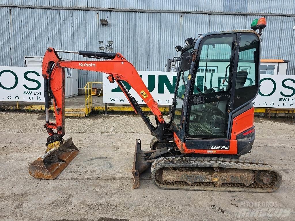 Kubota U 27-4 Minigraafmachines < 7t