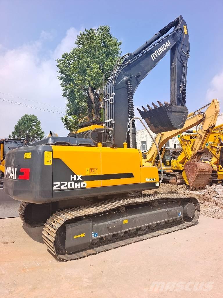 Hyundai HX 220 Rupsgraafmachines