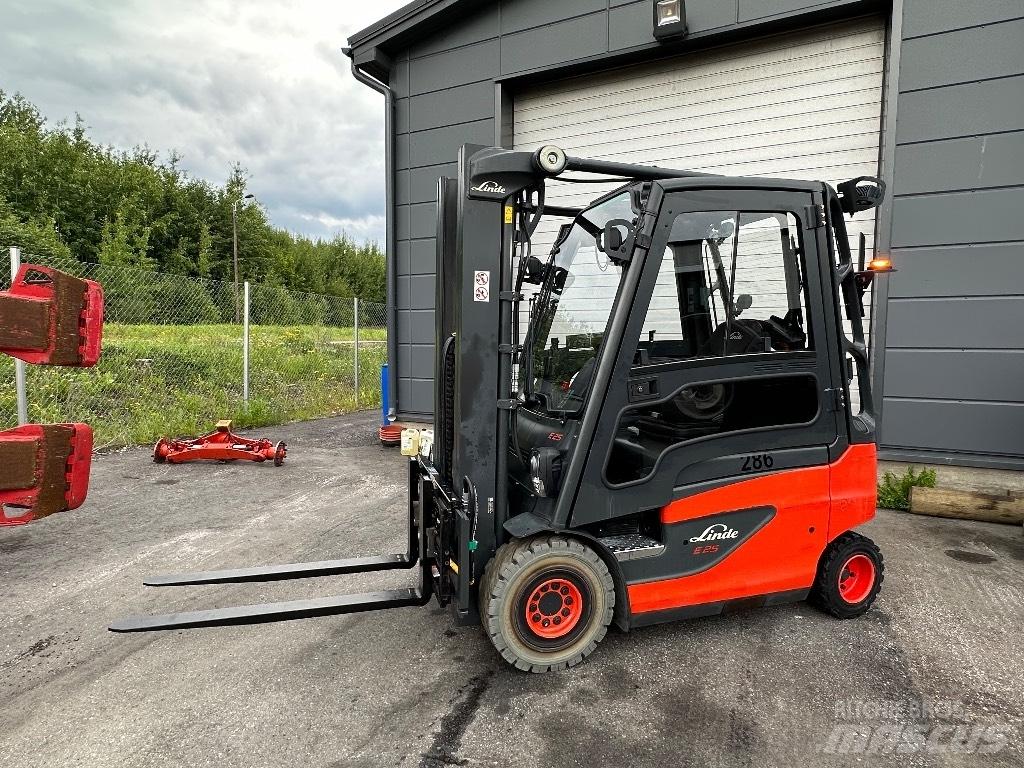 Linde E 25 -01 Elektrische heftrucks