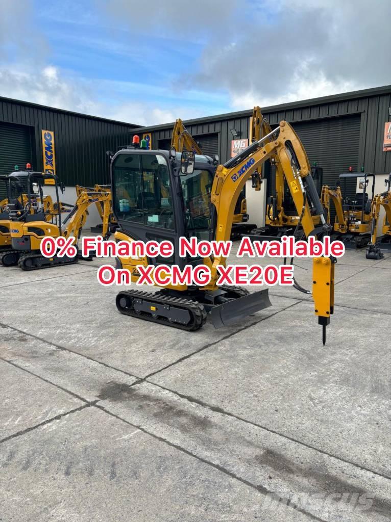 XCMG XE20E Minigraafmachines < 7t
