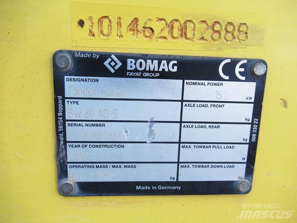 Bomag BW 80 AD-5 Duowalsen