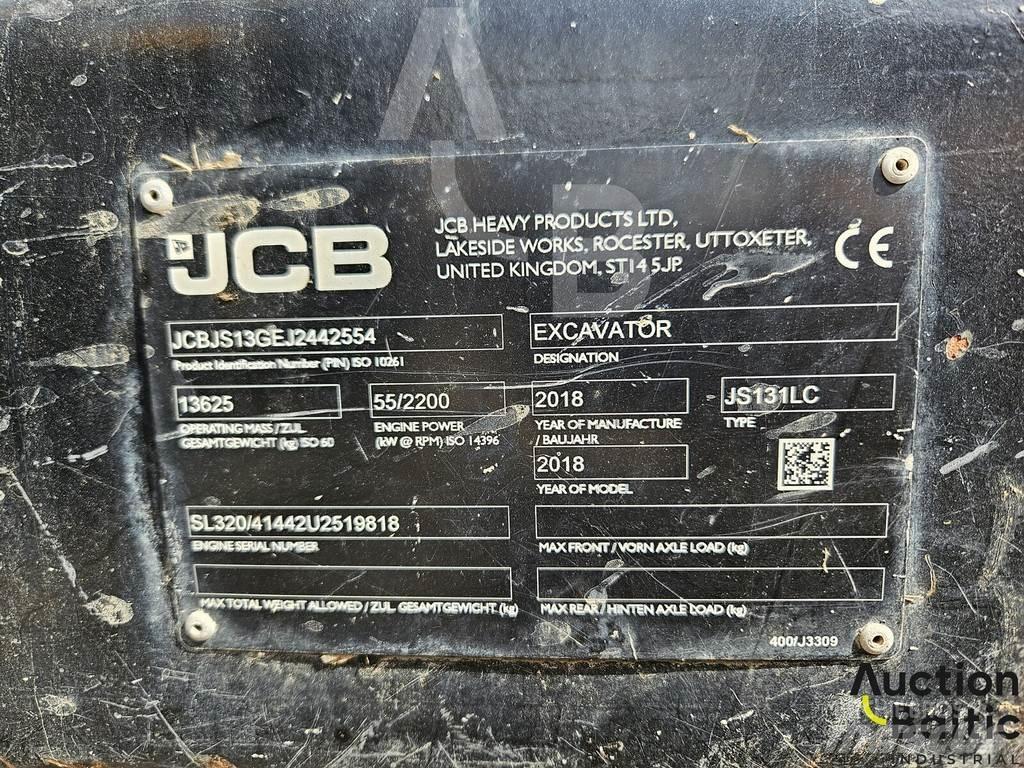 JCB JS 131LC Rupsgraafmachines