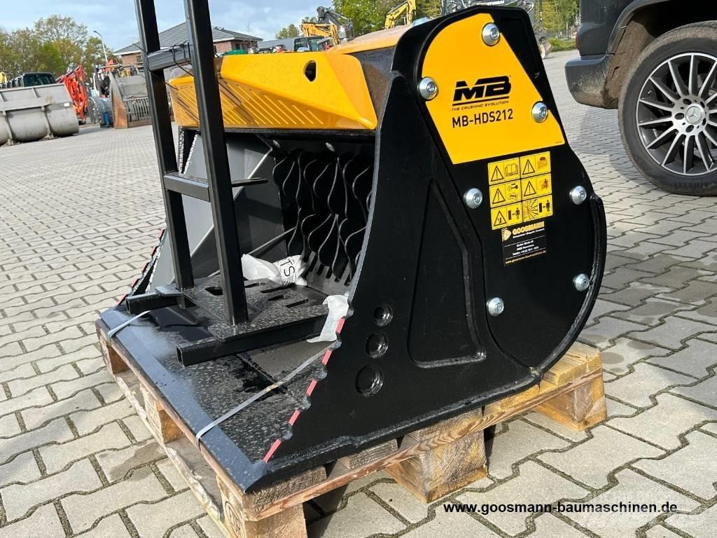 MB Crusher HDS 212 Puinbakken