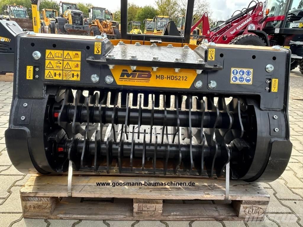 MB Crusher HDS 212 Puinbakken