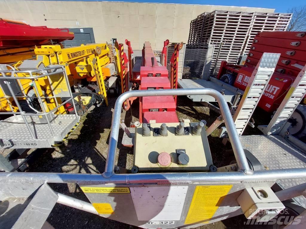 Ommelift 2500EBZ Aanhanger hoogwerkers