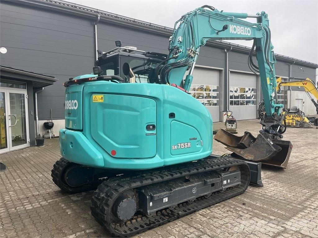 Kobelco SK 75 SR Midigraafmachines 7t - 12t