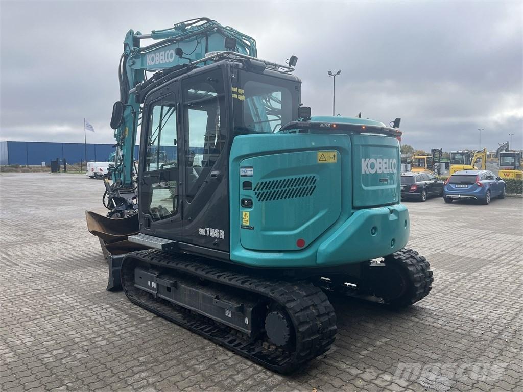Kobelco SK 75 SR Midigraafmachines 7t - 12t