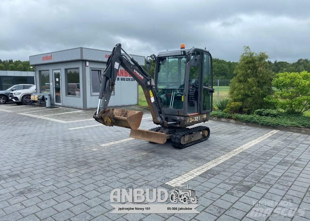 Volvo EC18D Minigraafmachines < 7t