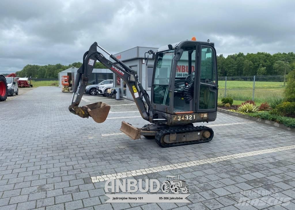 Volvo EC18D Minigraafmachines < 7t