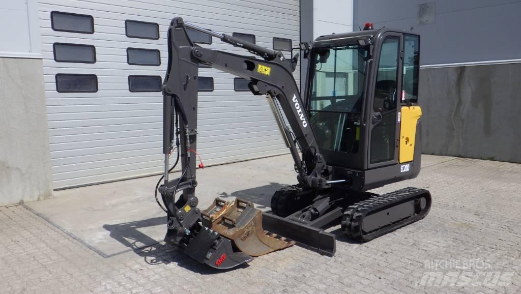 Volvo EC20D Minigraafmachines < 7t