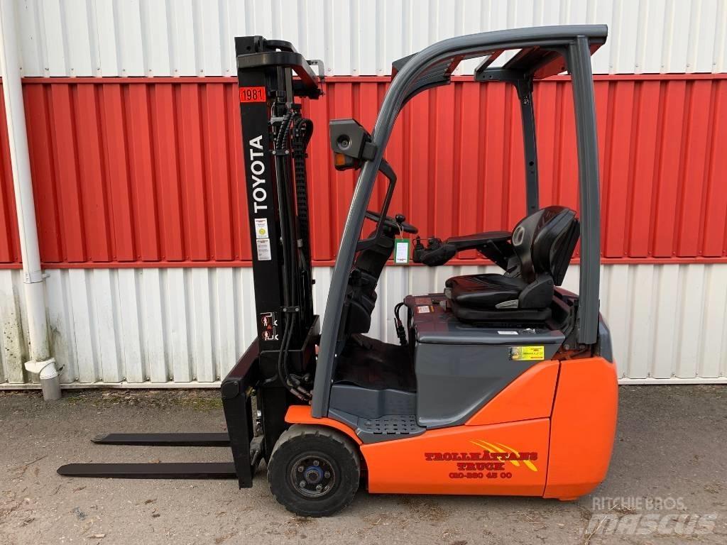 Toyota 8 FB ET 15 Elektrische heftrucks