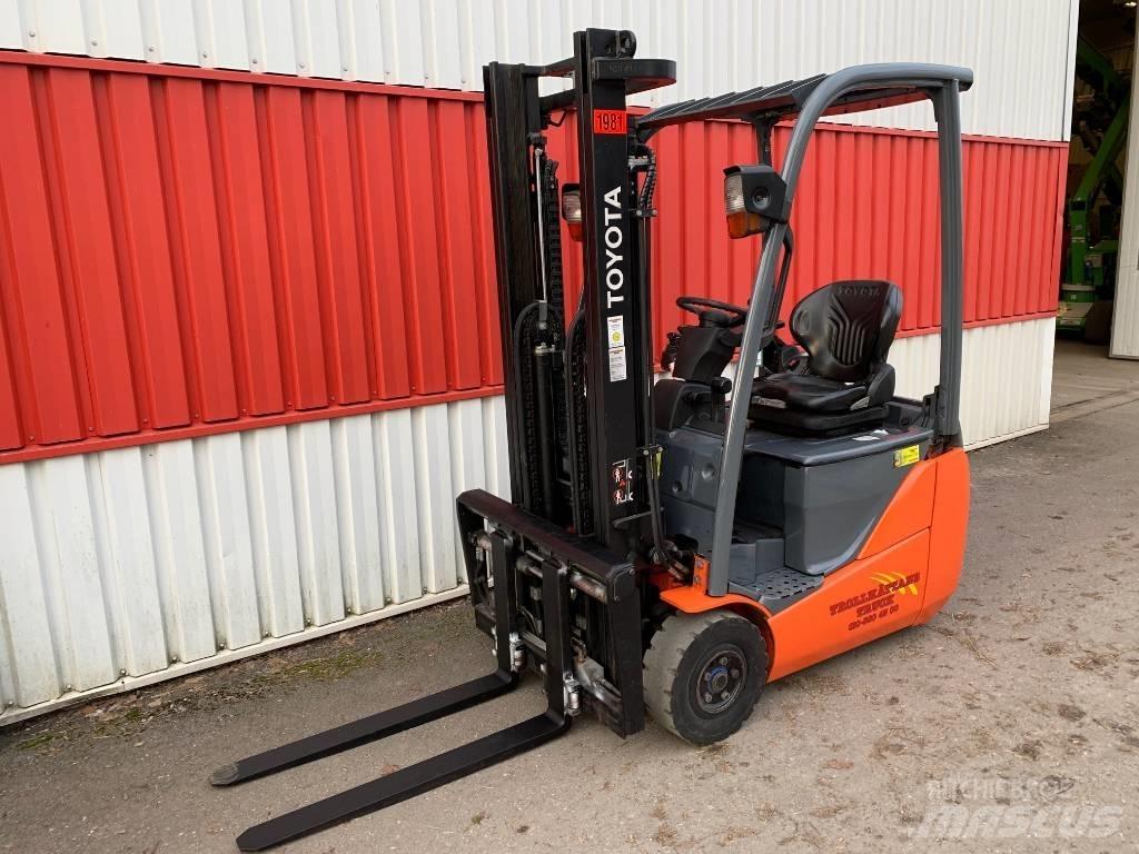 Toyota 8 FB ET 15 Elektrische heftrucks
