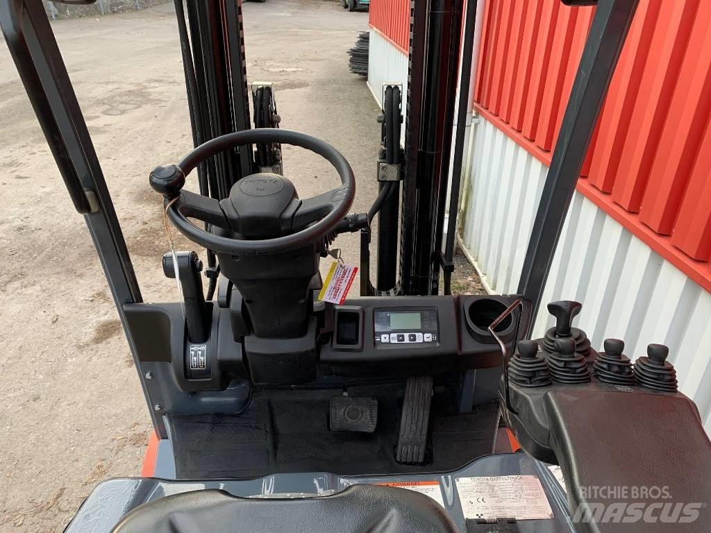 Toyota 8 FB ET 15 Elektrische heftrucks