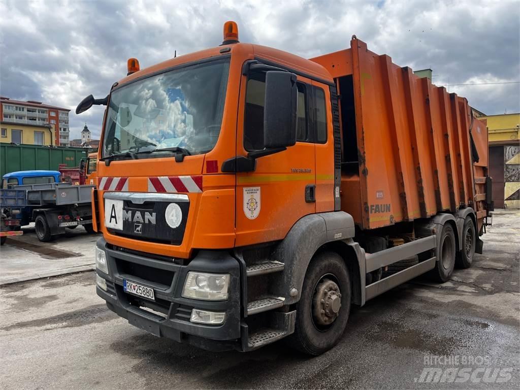 MAN TGS 26.320 6X4 Chassis met cabine