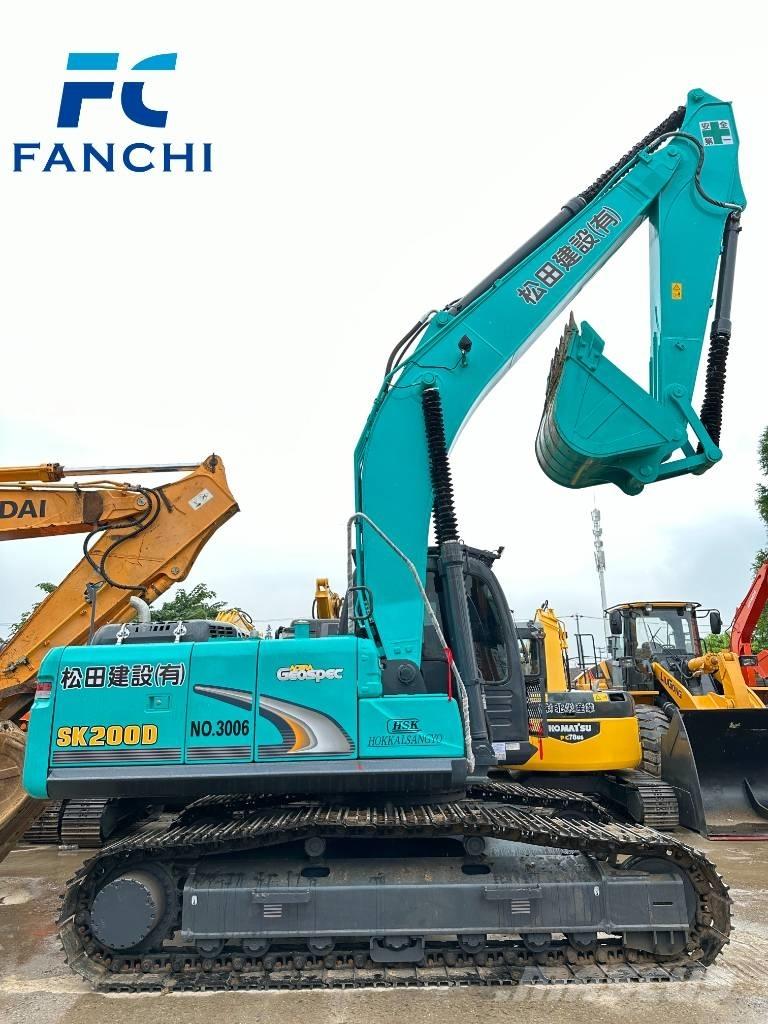 Kobelco SK 200-8 Rupsgraafmachines